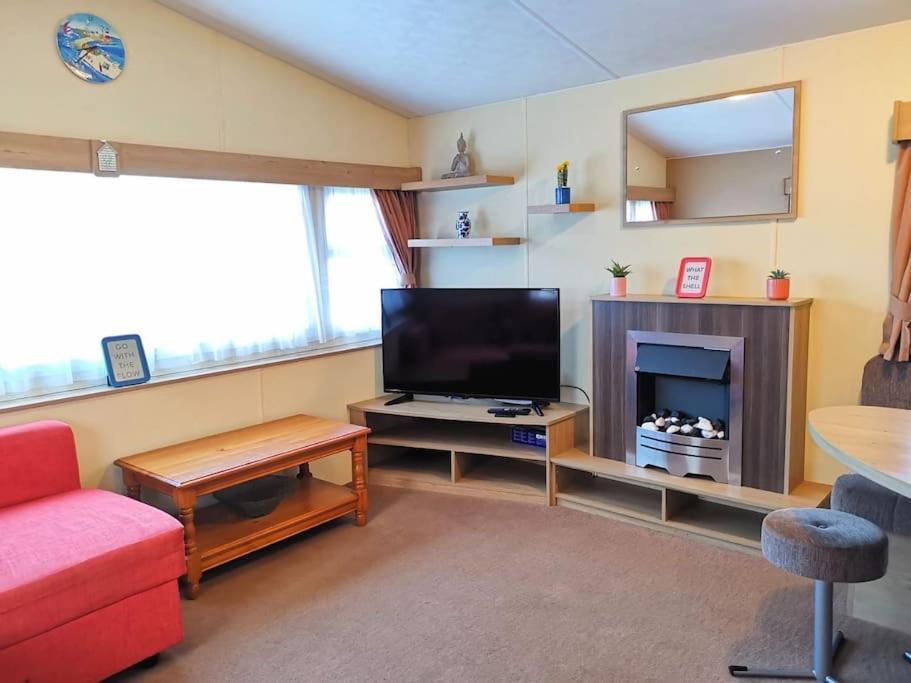 Charming Static Caravan Dawlish Exterior foto